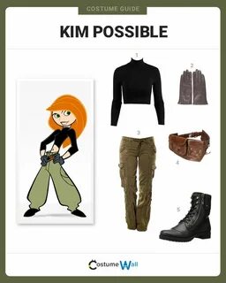 Dress Like Kim Possible Kim possible costume, Cartoon hallow