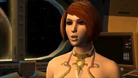 SWTOR Jedi Knight: Kissing Kira - YouTube