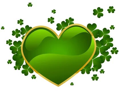 Happy St Patrick's Day Green Heart St patricks day pictures,