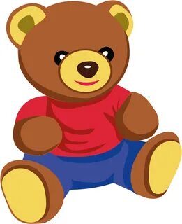 Teddy Bear Cartoon Clip Art - Teddy Bear Cartoon Clip Art - 