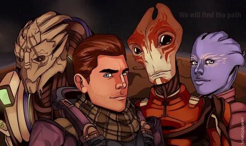 Первопроходцы - Фан-арт Mass Effect: Andromeda