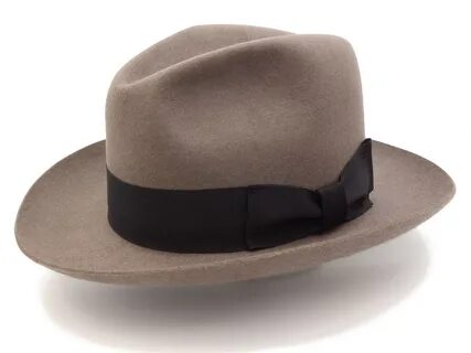 Center Pinch Felt Dress Hat - Stratton Hats - Custom Made in