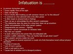 LOVE vs. Infatuation. - ppt video online download