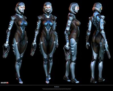 Edi Alternate Armor - Mass Effect 3 Video Game Art Mass effe