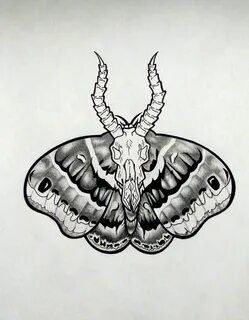 Related image Traditional moth tattoo, Death moth tattoo, Mo