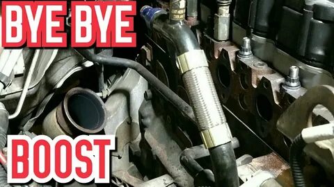 Removing 6.7 Cummins Turbo and Exhaust Manifold - YouTube