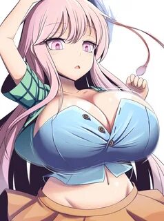 Safebooru - 1girl alternate costume bouncing breasts breasts