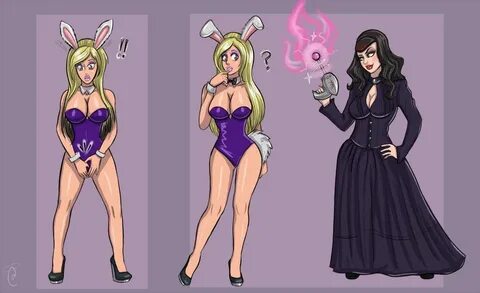 TG TF Bunnygirl Pt2 by kittymellow Comic art girls, Tg tf, D