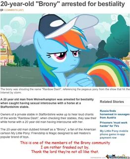 Assuming He Was Really A "brony" by newdelfaic - Meme Center