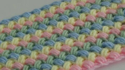 Stitch of the Week Crochet stitches baby blankets, Crochet a