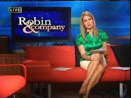 Ladies in Satin Blouses: Christi Paul - green satin blouse