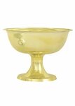 Gold Plastic Compote Bowls Bulk Wedding Vases Afloral.com We
