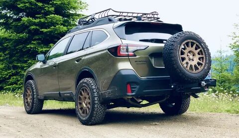 Added a Rigd UltraSwing spare tire mount to my 2020 Outback 