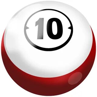 number 10 ball clipart - Clip Art Library