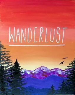 Wanderlust Painting at PaintingValley.com Explore collection