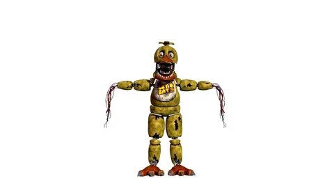 Withered Chica Full Body by FreemanRU-official on DeviantArt