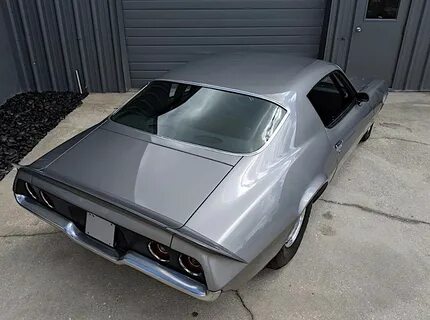 1975 Chevrolet Camaro Gets Muscle Hood and Razor Sharp Front