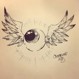 Von Dutch flyingeyeball eyeball Flying eyeball tattoo, Dark 