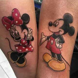 nedtattoos Matching disney tattoos, Mickey tattoo, Disney co