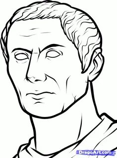 How To Draw Caesar, Julius Caesar, Step By Step, Stars, Peop