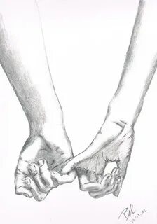 People Holding Hands Drawing at PaintingValley.com Explore c