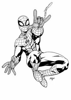 Spider-Man by Dave Johnson Superhero coloring pages, Superhe