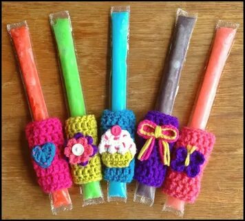 Popsicle holders for girls @Craftsy #blackstonedesigns Cozy 