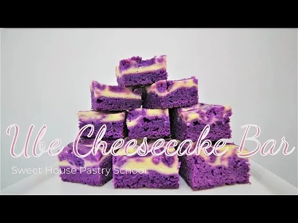 Tonton Video Ube Cheesecake Bars di Rebanas - Rebanas