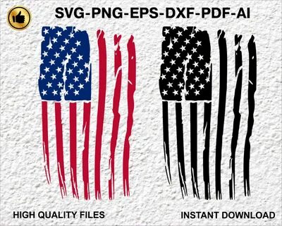 Distressed American Flag Svg Download Png Eps Ai Dxf Pdf Ets