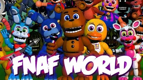 Fnaf World Wallpaper posted by Christopher Tremblay