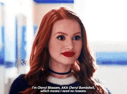 Cheryl Blossom Madelaine Petsch GIF - Cheryl Blossom Madelai