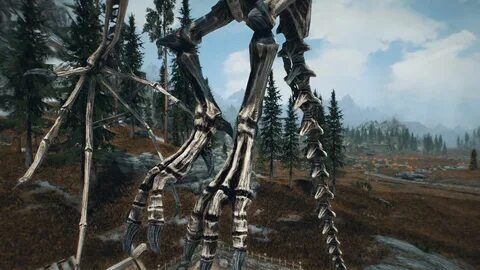 Frankly HD Dragon Bones HD драконьи кости - моды для Skyrim 