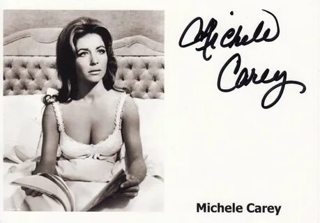 Kiwiautogal's Autographs: Michele Carey
