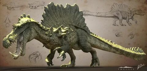 ArtStation - Hyperendocrin Spinosaurus, Jacob Baardse Spinos