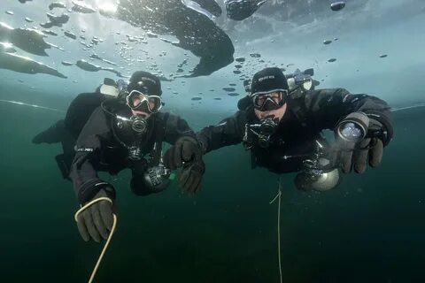 Ice Diving With The MARES / SSI / REvo Dive Expedition Team 