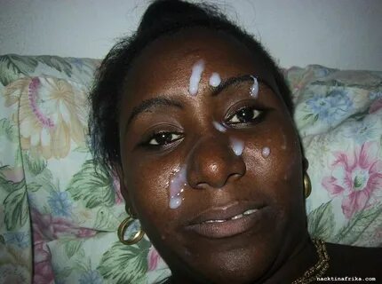 schwarzer Frau ins Gesicht gewichst - Bilder von nackten Negerinnen.