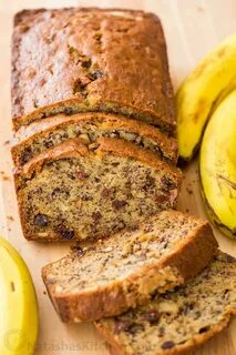 This Banana Bread Recipe is loaded with ripe bananas, tangy 