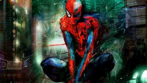 Человек паук - картинки в разделе Аниме