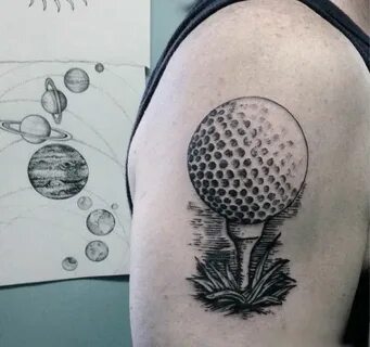 Image result for golf tattoos Golf tattoo, Palm tätowierunge