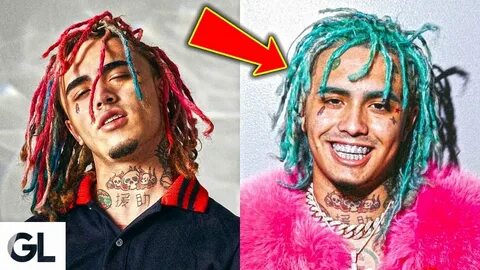 Lil Pump Cut His Dreadlocks and Dyed Them - YouTube