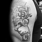 San francisco 49ers tattoo ideas 92 49er tattoos ideas tatto