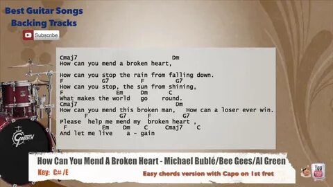 🥁 How Can You Mend A Broken Heart - Michael Bublé / Bee Gees