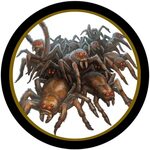 Spider Swarm Token Gaming token, Character art, D d monsters