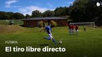 Cómo se hace un tiro libre directo? Fútbol - YouTube