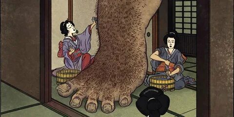 Ashiarai Yashiki, y los monstruos yokai más llamativos del f