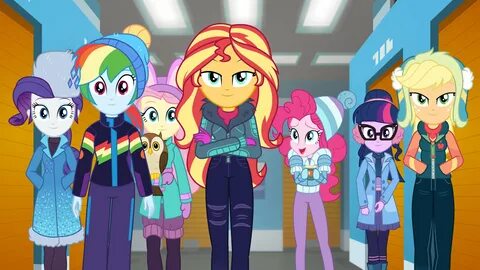 #2185817 - safe, screencap, applejack, chad (owl), fluttersh