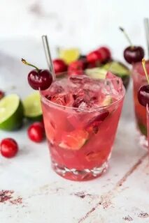 A Fresh And Delicious Cherry Cocktail Recipe Cherry cocktail