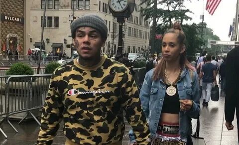 Tekashi 6ix9ine Takes Chief Keef Baby Mama Shopping In NY - 