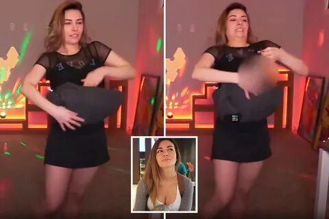 Twitch streamer Alinity BANNED for flashing her nipple on ca