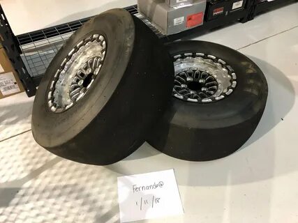 Drag wheel and tire package 15x10 / 15x4 SVTPerformance.com